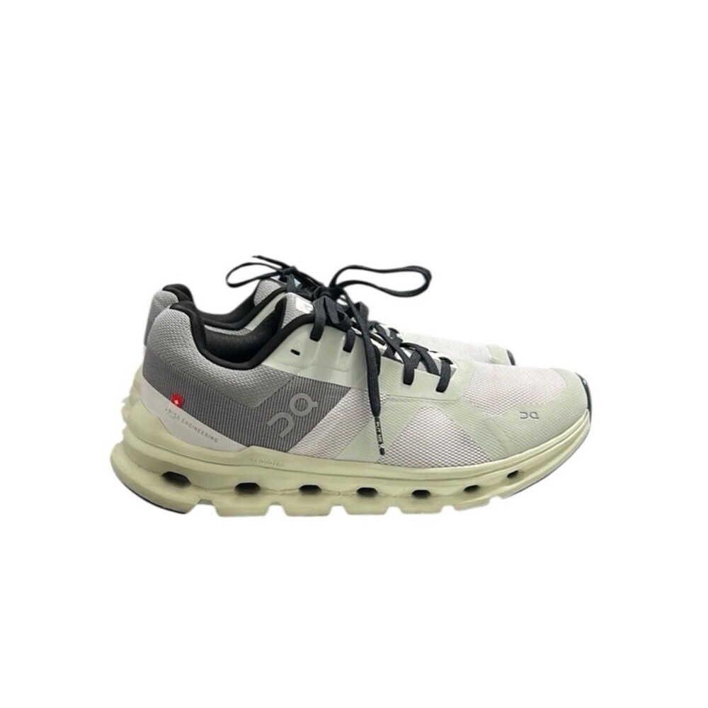 On Cloud Cloudrunner Frost/Aloe Sneakers Size 7.5